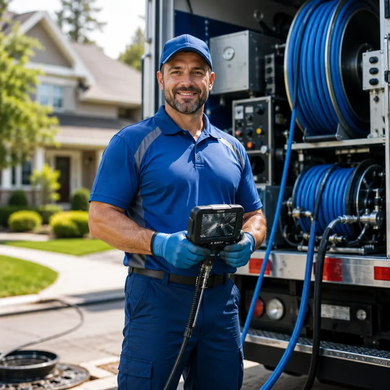 Local outdoor drain cleaning specialists in Plymouth, CA
